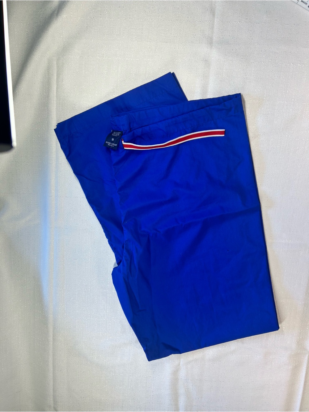 Blue Sky unisex skinny scrub pants Royal blue size M